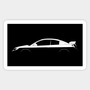 Saturn Ion Redline Silhouette Magnet